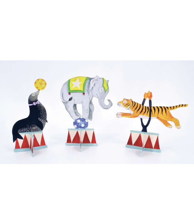 Hester and Cook Circus Trio Table Ornaments