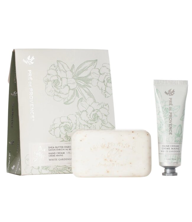 Soap/Cream Gift Set - White Gardenia