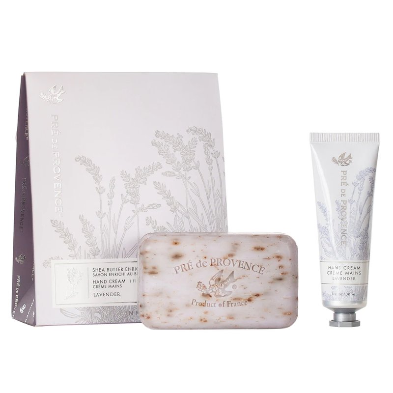 European Soaps Soap/Cream Gift Set - Lavender