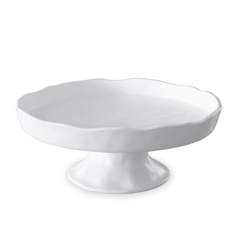 Beatriz Ball VIDA Nube Round Pedestal Cake Plate (White)