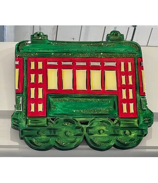 Cynthia Kolls Consignment Small Resin Streetcar