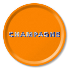 Jamida Champagne Satsuma Orange Tray 31cm