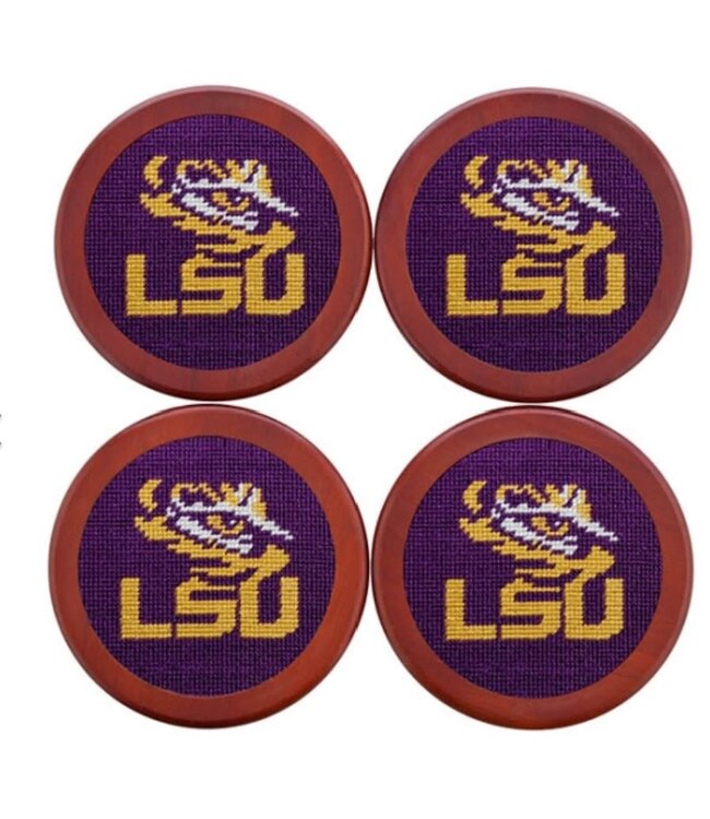 LSU Coasters (Purple)