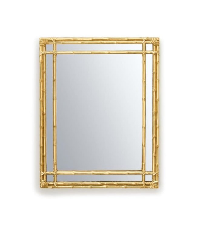 Golden Bamboo Mirror