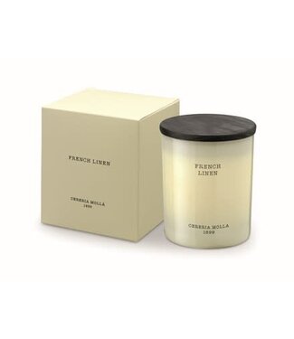 European Scents French Linen Ivory 8oz Candle