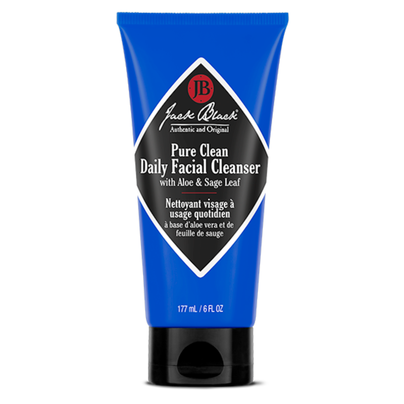 Jack Black: Authentic & Original Pure Clean Cleanser, 6oz Daily Facial Cleanser
