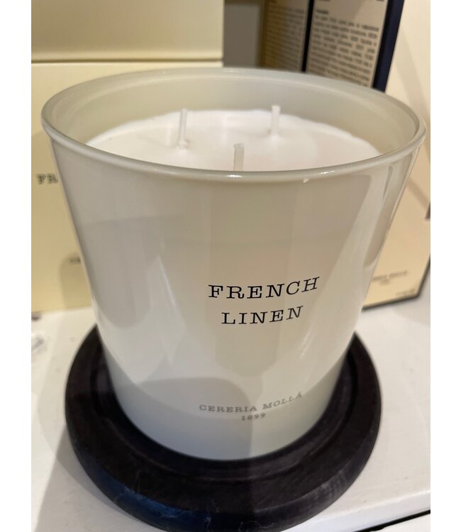 French Linen Ivory 21oz XL Candle