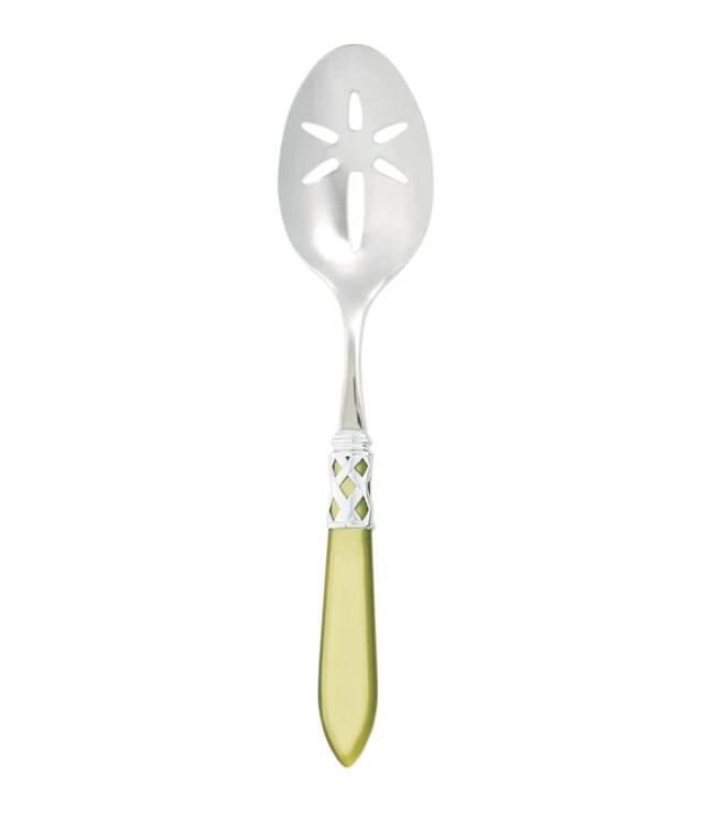 Aladdin Brilliant Chartreuse Slotted Serving Spoon