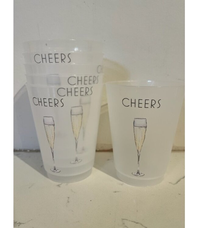 Cheers Champagne Flute Cup