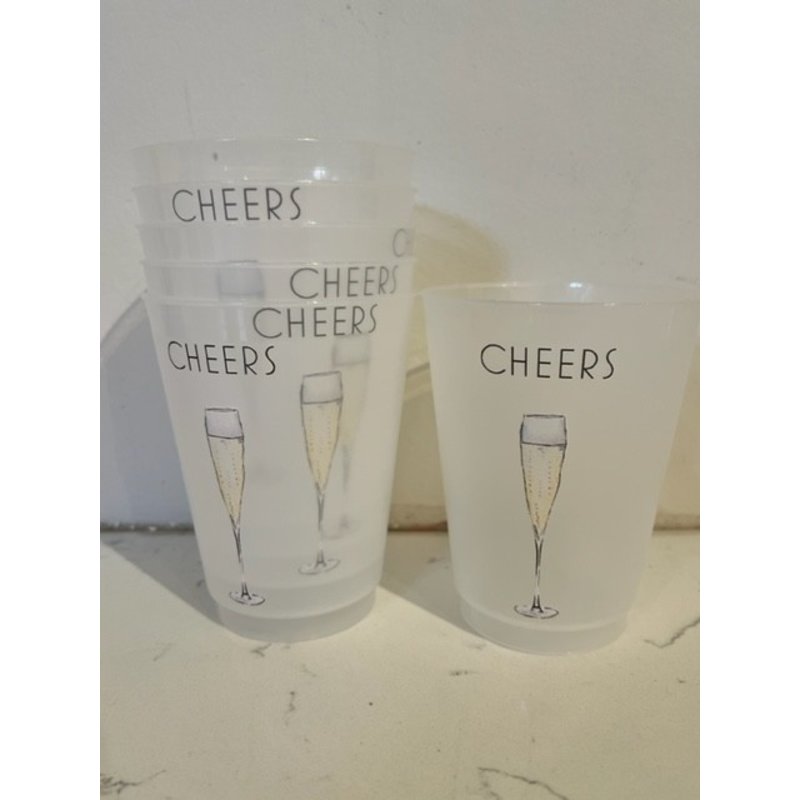 Taylor Paladino Cheers Champagne Flute Cup