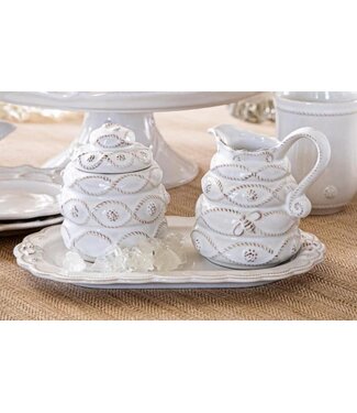 Juliska Jardin Du Monde Whitewash Creamer/Sugar