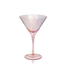 Aperitivo Martini Glass Luster Pink