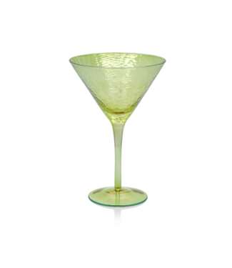Zodax Aperitivo Martini Glass Luster Green