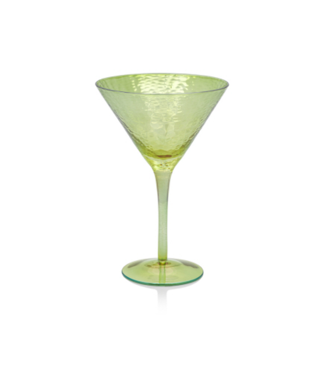Aperitivo Martini Glass Luster Green