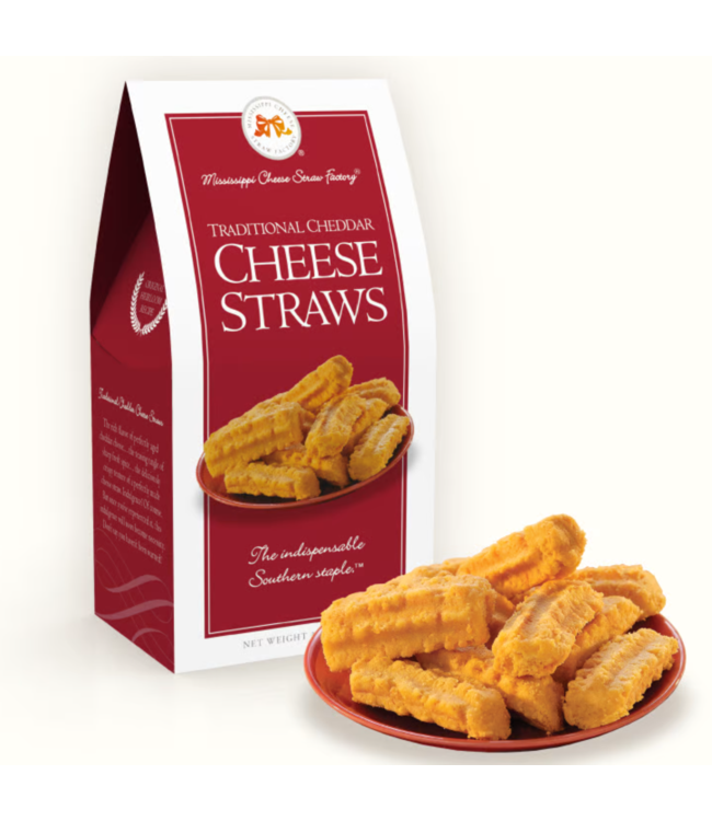 Traditional Cheddar Cheese Straws 3.5 oz Carton