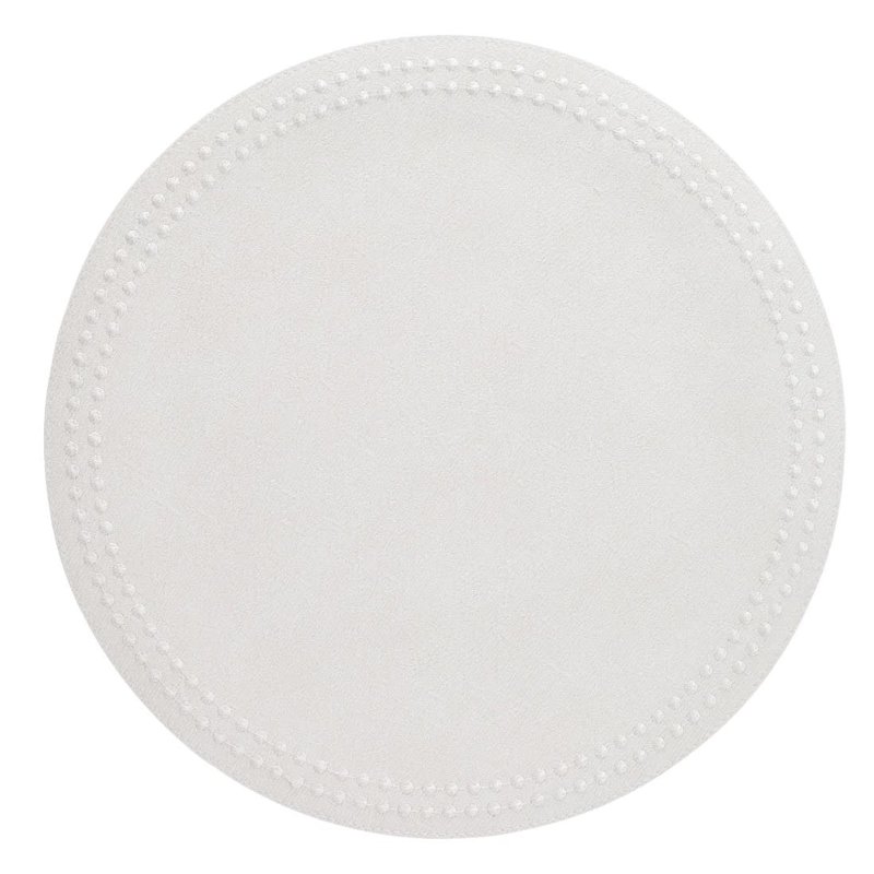 Bodrum Pearl Antique White Placemat Set of 4