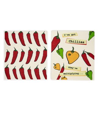 Two's Company Sweet & Savory Set of 2 Kitchen Towels