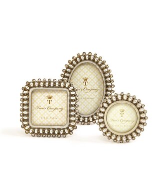 Two's Company Pearls Mini Frame
