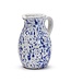 Indigo Splash Jug Terracotta