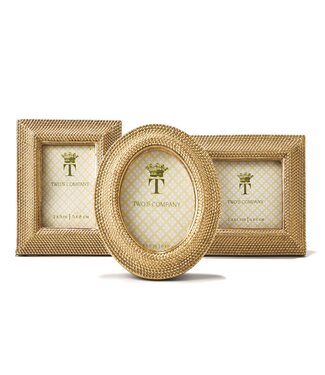 Two's Company Golden Dots Frame