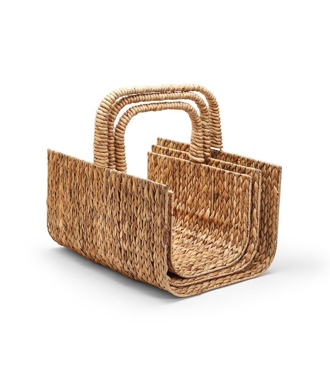 Fish Bone Weave Baskets