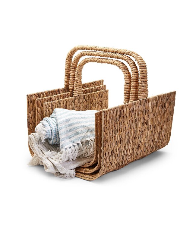 Fish Bone Weave Baskets