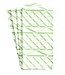 Trellis Green/White Cotton Napkin Set of 4