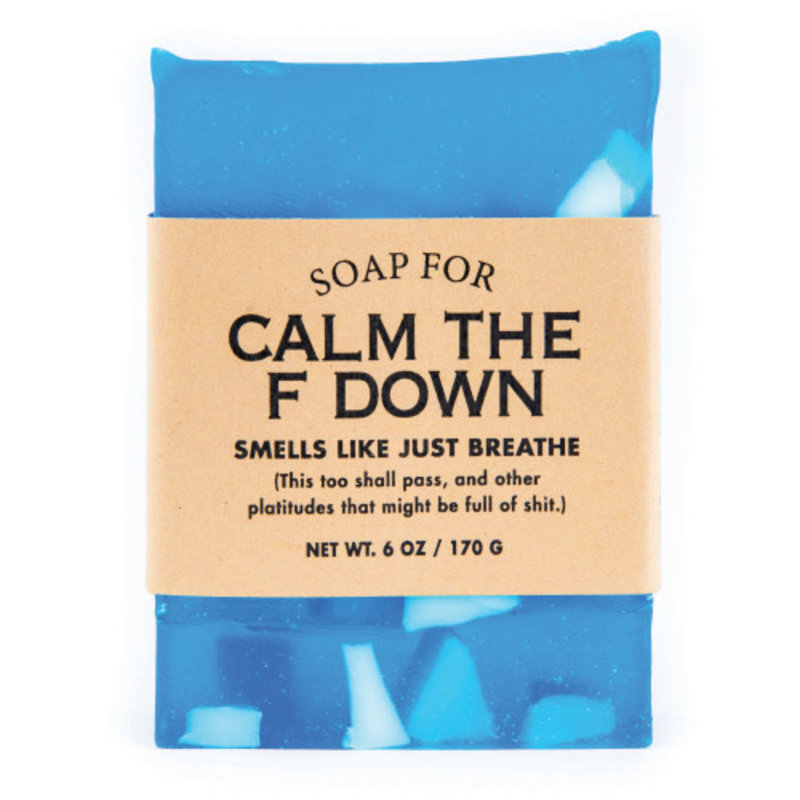 Whiskey River Soaps Calm the F Down Soap