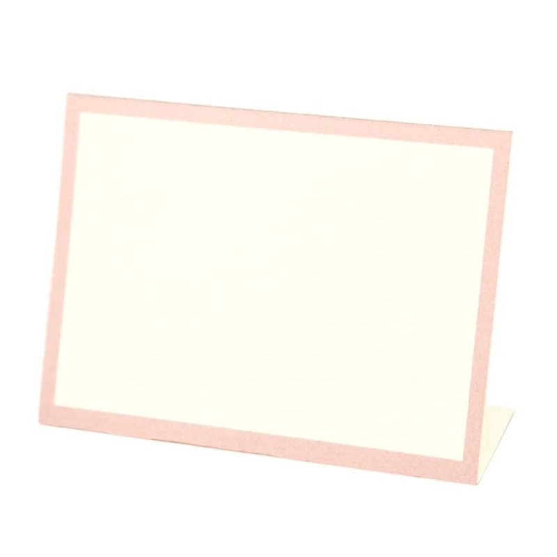 Hester and Cook Pink Frame Place Card - Pack of 12