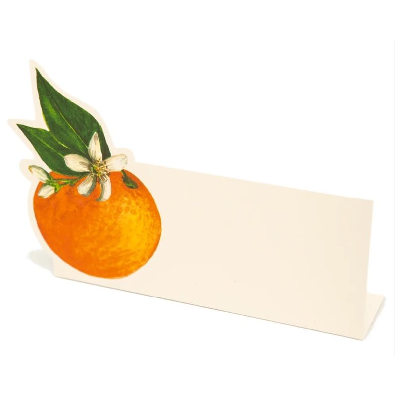 Hester and Cook Orange Orchard Place Card - Pack of 12