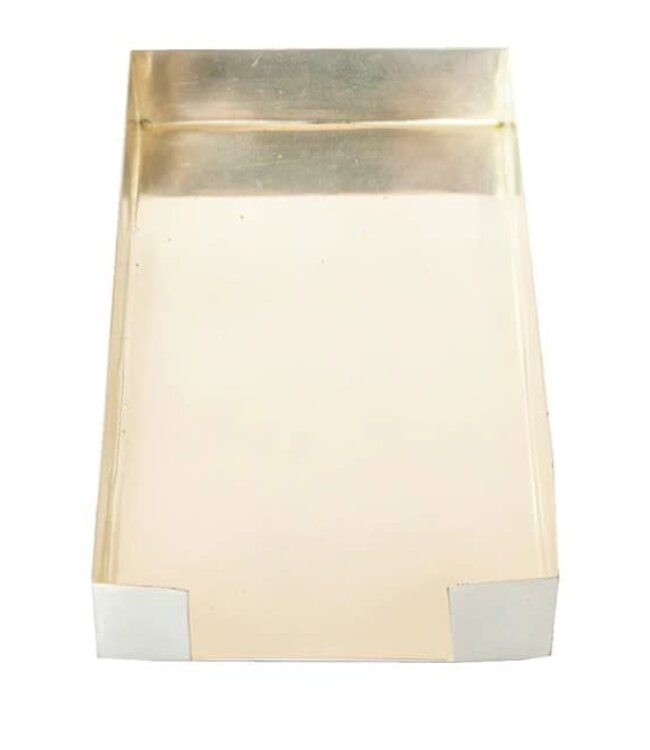 Guest Napkin Holder - Silver