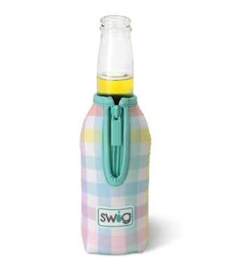 Swig Pretty in Plaid Bottle Coolie