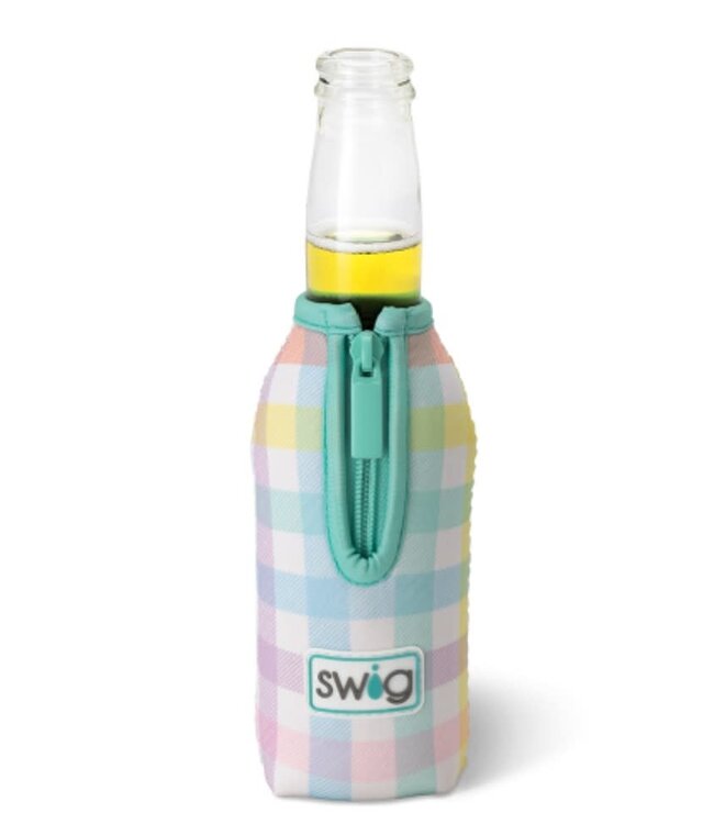 Pretty in Plaid Bottle Coolie