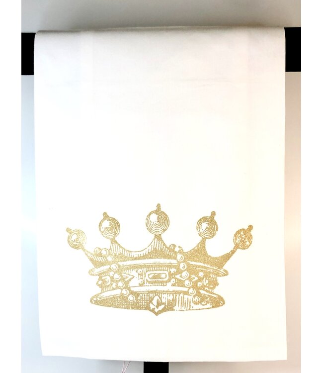 Monique Perry Queen Crown Tea Towel