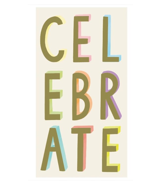 Celebrate Guest Napkin - set of 16