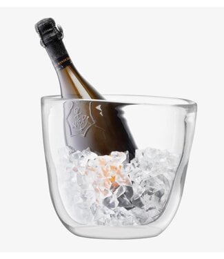 LSA Celebrate Dual Champagne Bucket H10.75in Clear