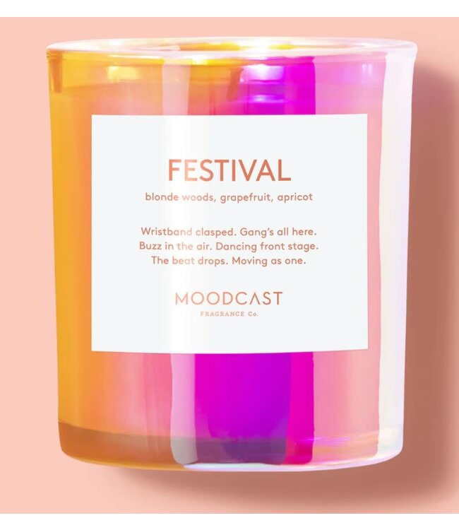 Festival Moodcast Candle