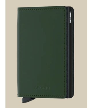 Secrid Secrid Slimwallet - Matte Green & Black