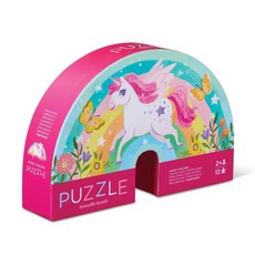 Crocodile Creek 12pc Mini Puzzle - Sweet Unicorn