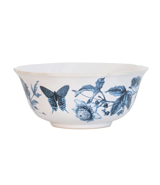 Field of Flowers Chambray Cereal/Ice Cream Bowl