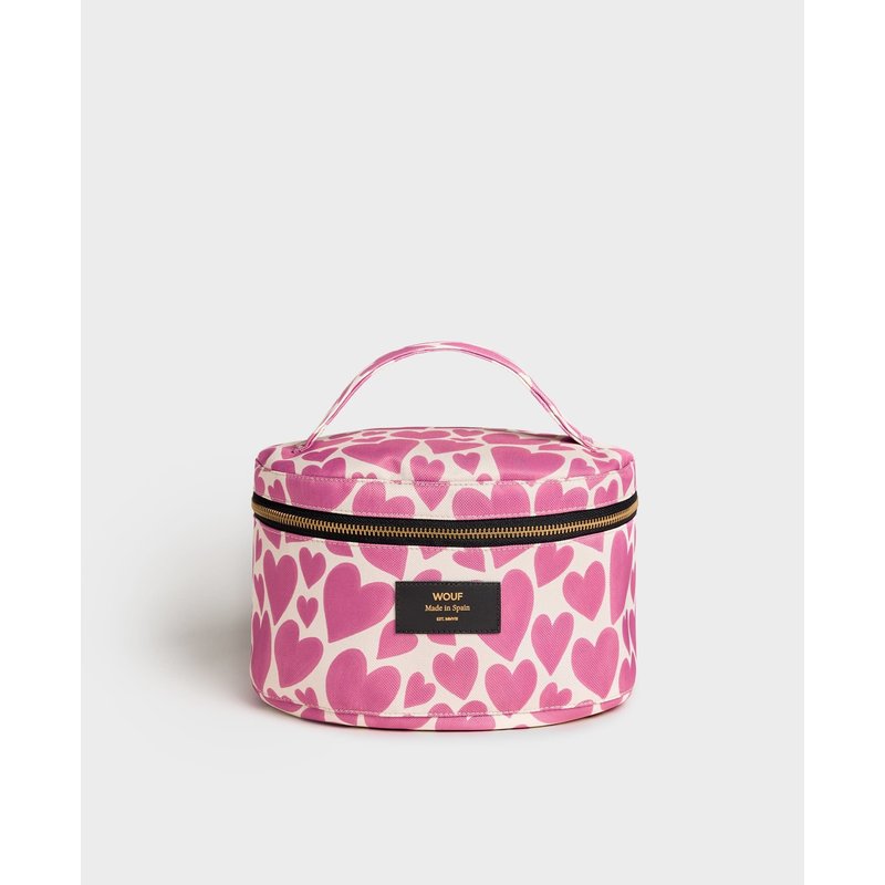 Wouf Pink Love Vanity Bag