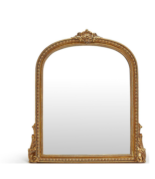 Gold Fleur 8x10 Mirror