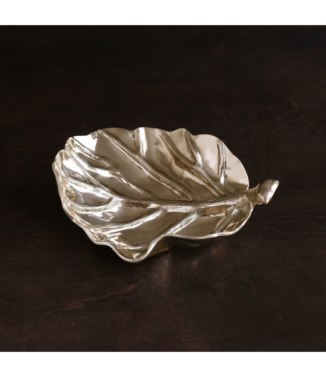 SIERRA MODERN Foglia Leaf Small Tray (Gold)