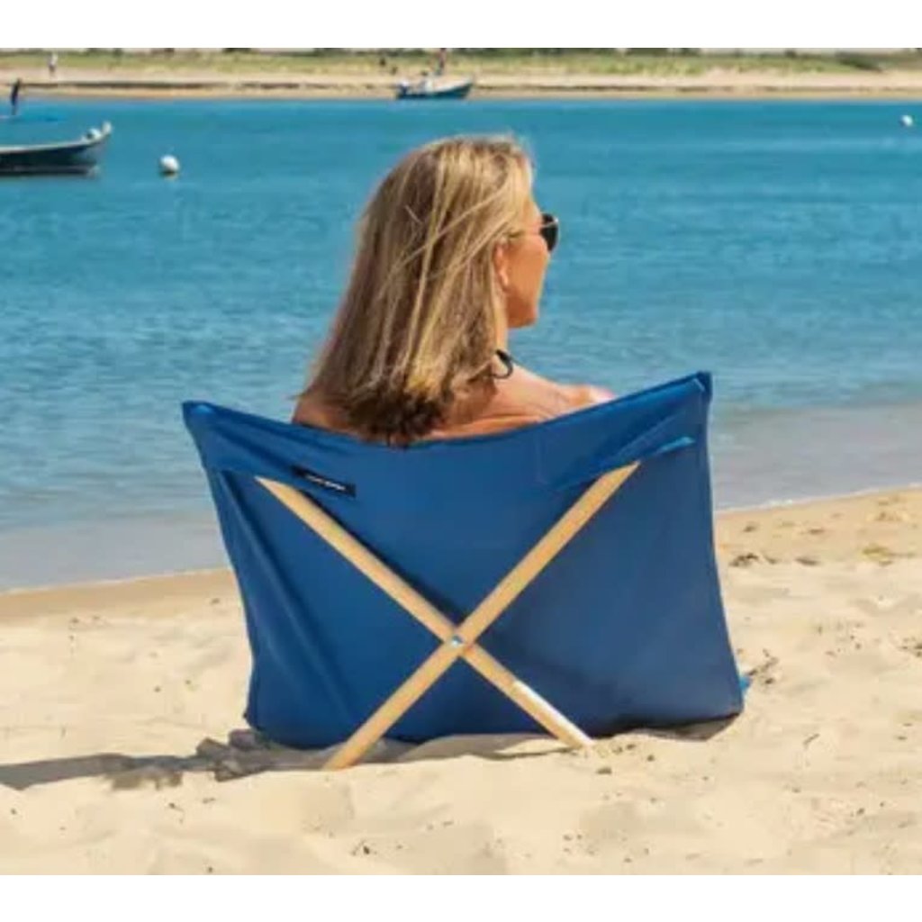 Simone et Georges Beach Chair Neo-Transat Bleu Roi