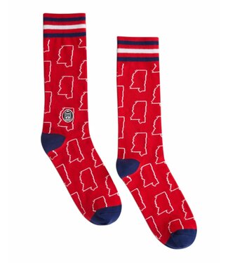 Bonfolk Bonfolk Mississippi Red Socks