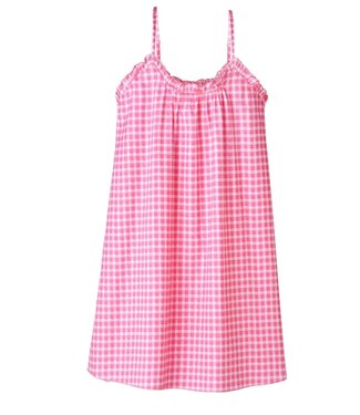 50% Pink Gingham Hortense Nighty Medium