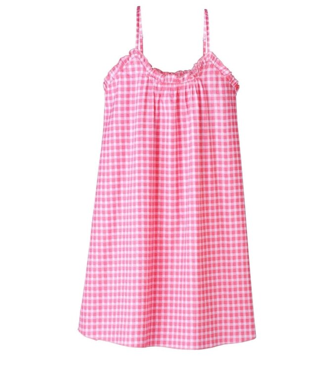 Pink Gingham Hortense Nighty Medium