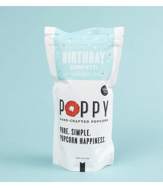 Poppy Handcrafted Popcorn Birthday Confetti Market Bag