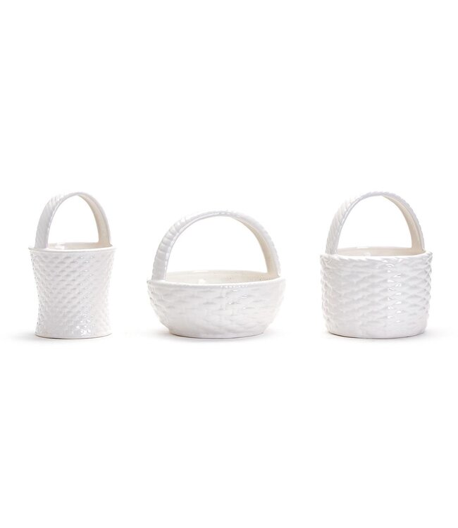 Large Handled Basket Weave Basket (sold separately)