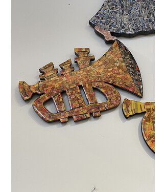 Cynthia Kolls Jazzy Horn Collage